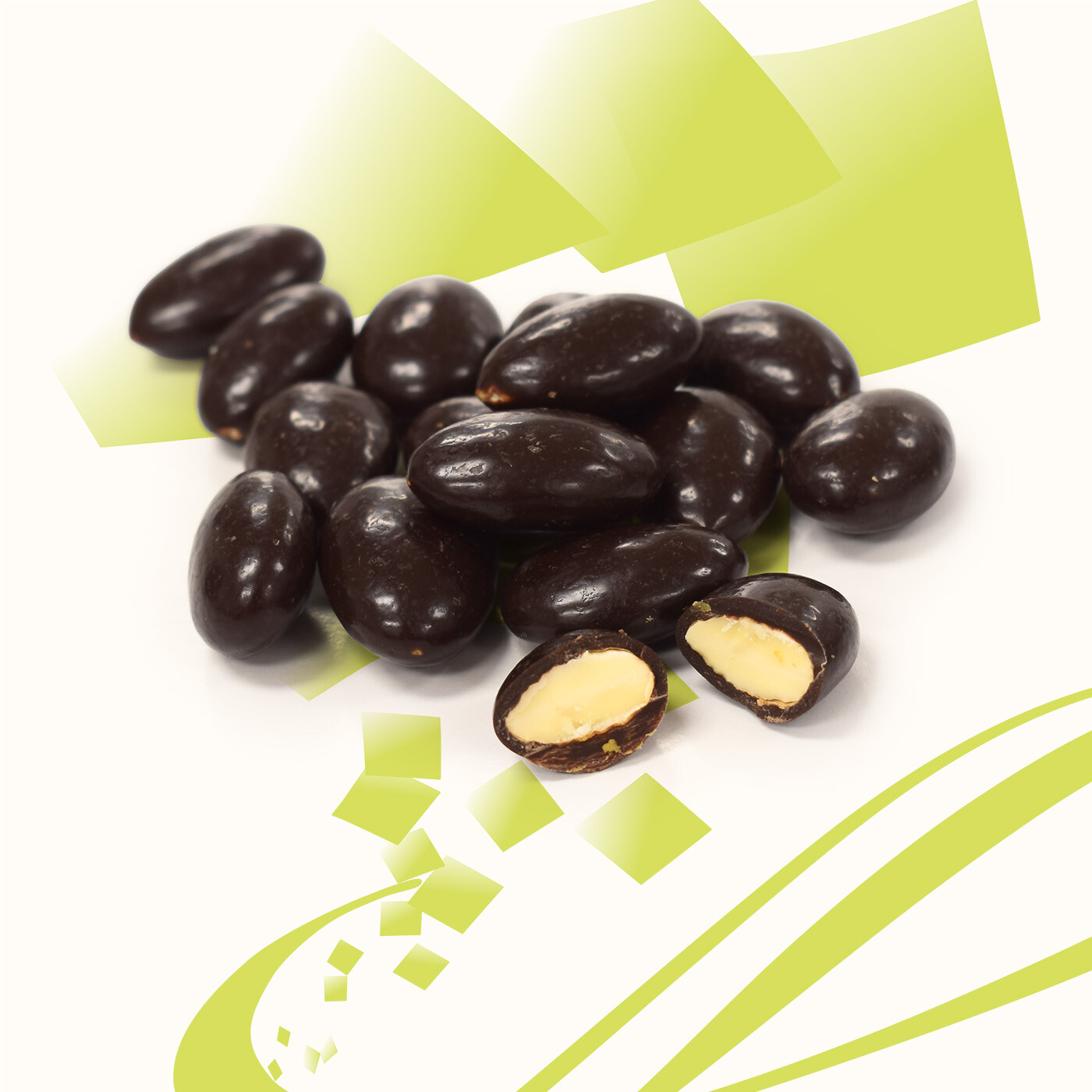 Amandes chocolat noir
