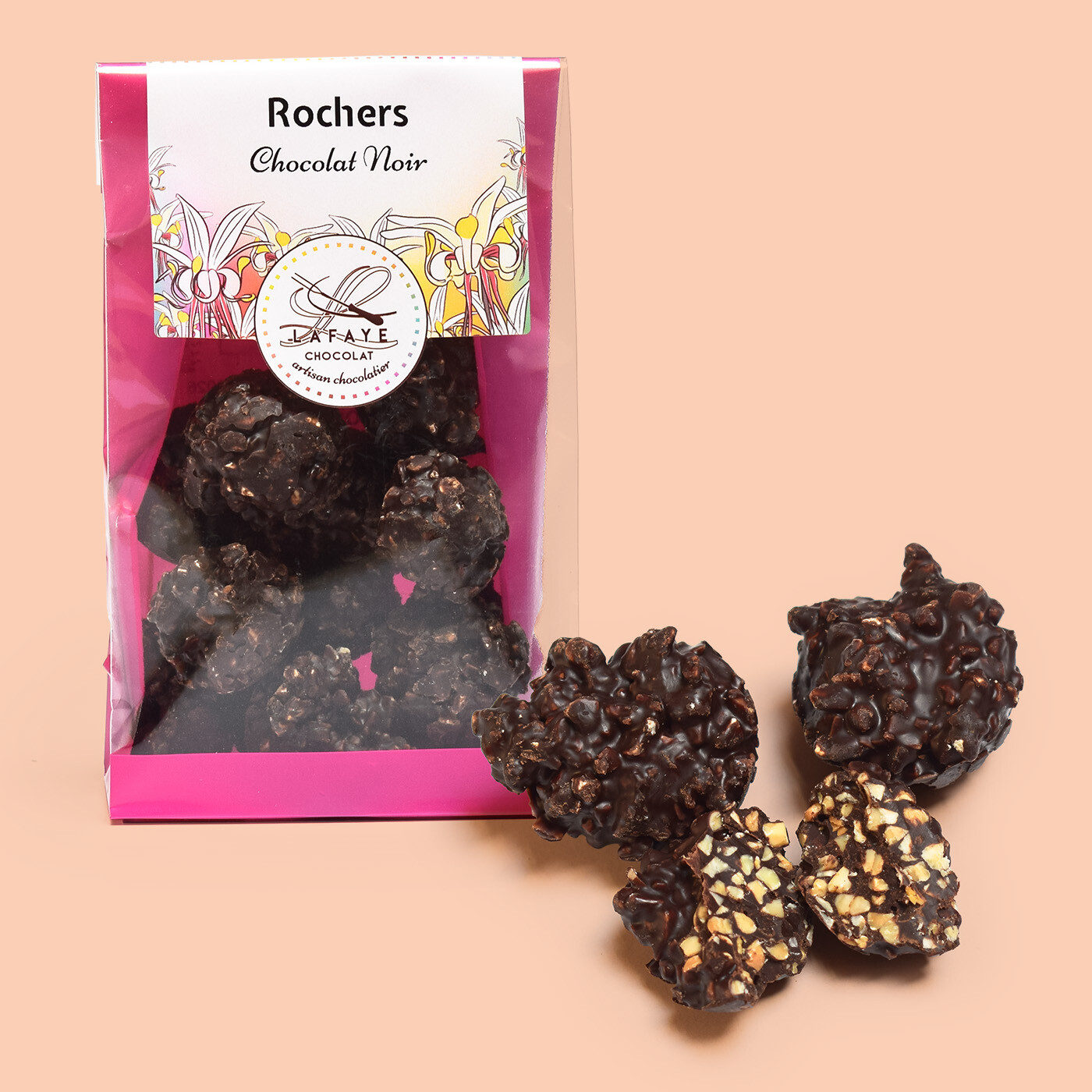 Rochers chocolat noir – Image 2