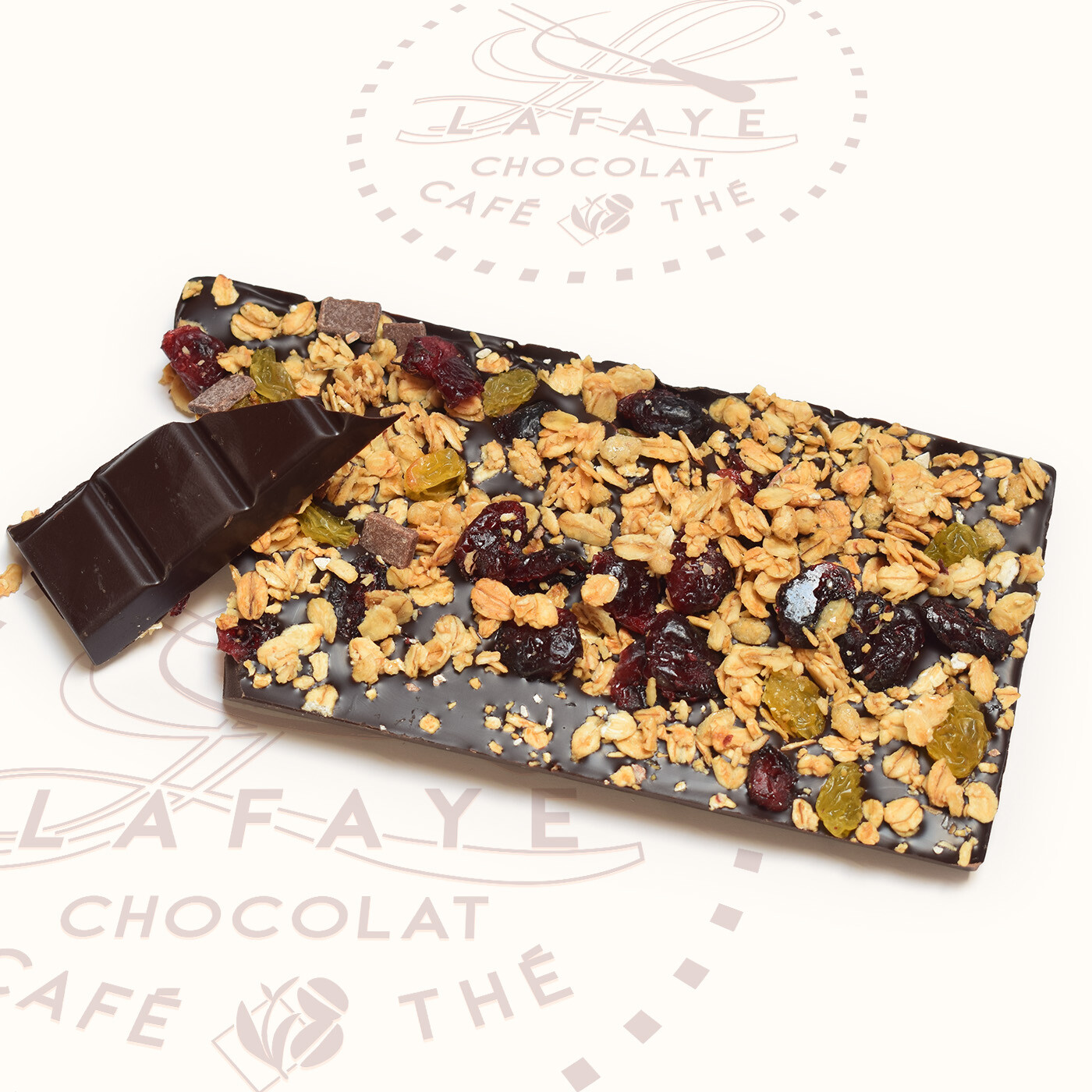 Tablette chocolat noir et Granola – Image 2