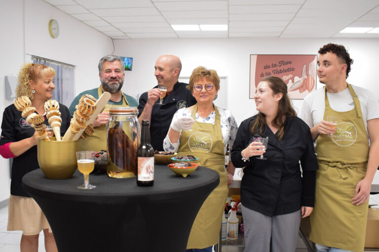 Équipe de test atelier chocolat