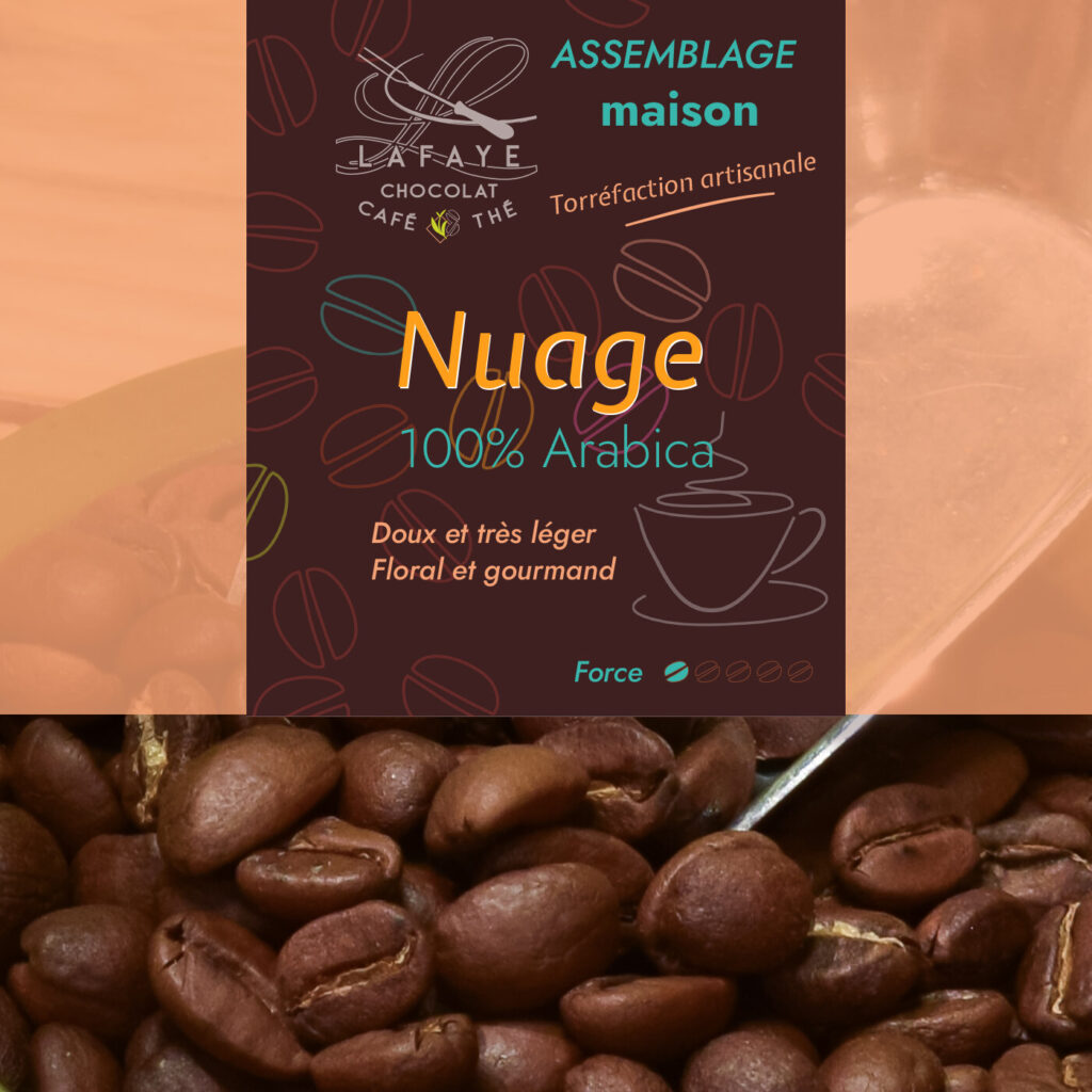 Café en grains léger fraîchement torréfié artisanalement par Lafaye chocolat torréfacteur à Périgueux.